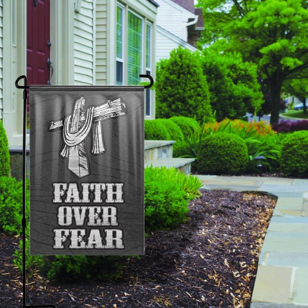 Faith Over Fear Yard Flag Online Sale - Image 3
