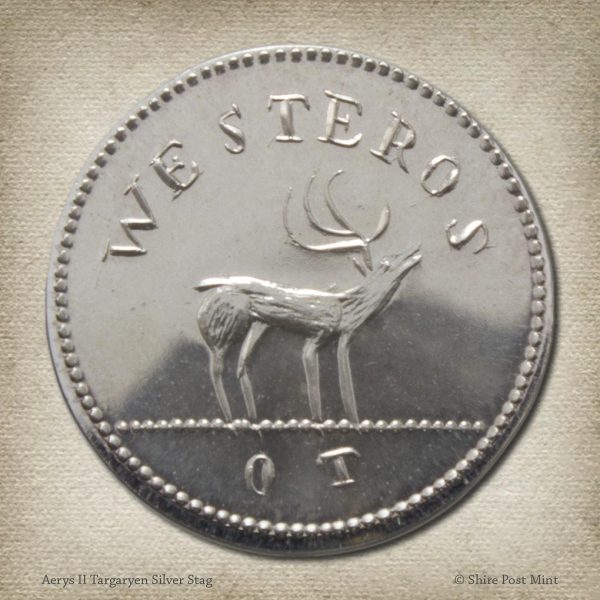 Aerys II Targaryen Silver Stag For Discount - Image 2