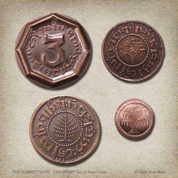 The Hobbit™ Set #1 - The Shire™ Set of Four Coins Online now - Image 2
