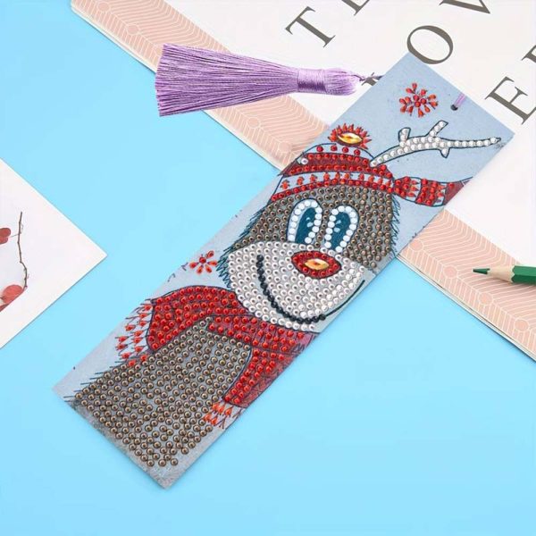 Diamond Painting Bookmark Reindeer Supply - Image 2