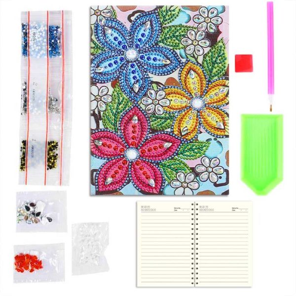 Diamond Painting Notebook Flowers design Hot on Sale - Image 5