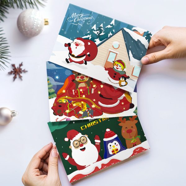 Paint by numbers 6 Pack DIY Christmas Cards - Series 4 Online now - Image 4
