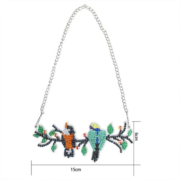 5D Diamond Painting Door Hanger 2 Birds For Discount - Image 3
