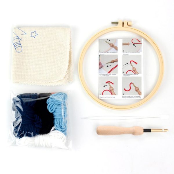 Punch Needle Kit - Redhead Girl Cheap - Image 2